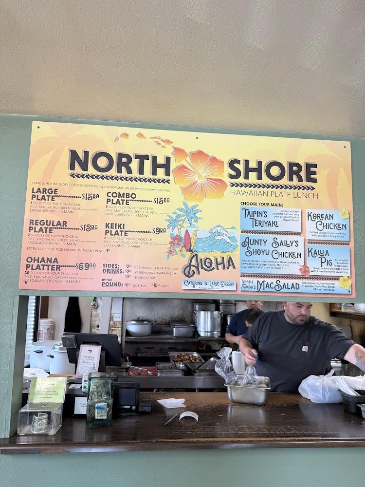 North Shore Hawaiian Kitchen Menu image 1